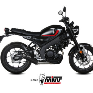 Mivv Full system 1x1 HR-1 Black YAMAHA XSR 125 2022-24