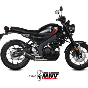 Mivv Full system 2x1 SR-1 Black Titanium Yamaha YZF R7 2022-24