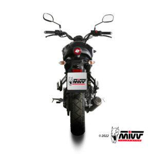 Mivv Full system 2x1 SR-1 Black Titanium Yamaha YZF R7 2022-24