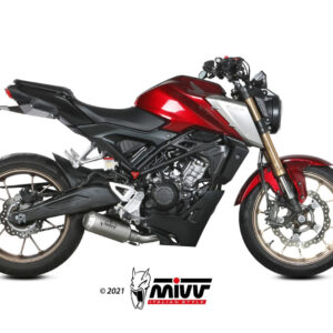 Mivv Full system 1x1 MK3 St. Steel Honda CB 125 R 2021-24