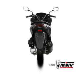 Mivv Full system 1x1 Mover Black Honda PCX 125 2021-24