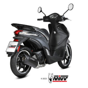 Mivv Full system 1x1 Mover Black Piaggio Liberty 125 2019-24