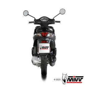 Mivv Full system 1x1 Mover Black Piaggio Liberty 125 2019-24