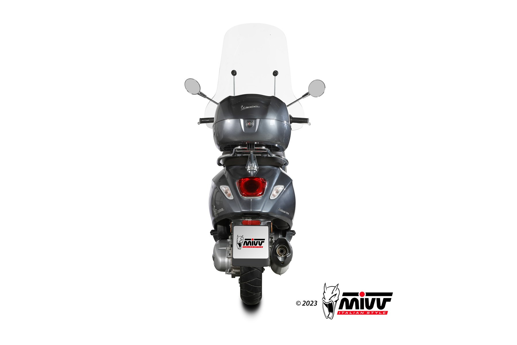 Mivv Slip-On Oval St. Steel Husqvarna 701 Enduro / SuperMoto 2021-24