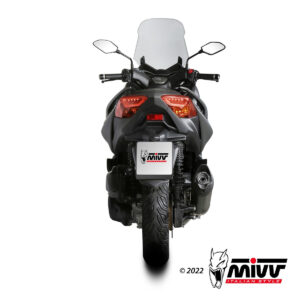 Mivv Full system 1x1 Mover Black Yamaha X-Max 125 2021-24
