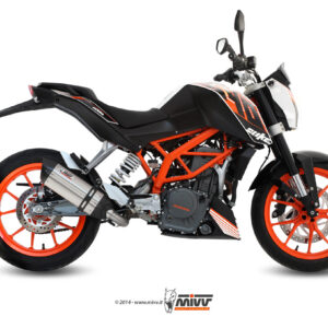 Mivv Full system 1x1 Suono St. Steel con tapa carbono KTM 390 Duke 2013-16