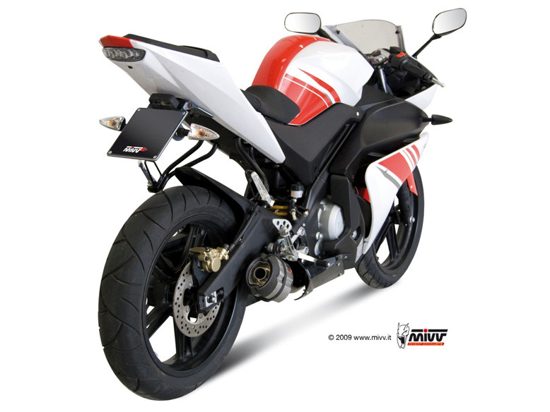 Mivv Full system 1x1 GP carbon Yamaha YZF R125 2008-13