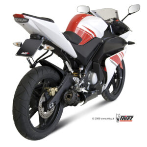 Mivv Full system 1x1 Suono black con tapa carbono Yamaha YZF R125 2008-13
