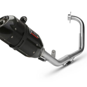 Mivv Full system 1x1 Suono black con tapa carbono Yamaha YZF R125 2008-13