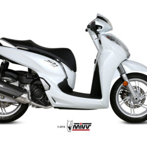 Mivv Full system 1x1 Urban St. Steel Honda SH 300 2015-16