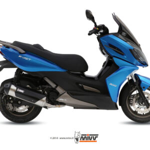 Mivv Full system 1x1 Urban St. Steel Kymco K-XCT 300 2012-16