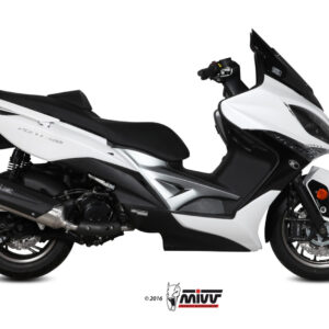 Mivv Full system 1x1 Urban St. Steel Kymco Xciting 400 2013-16