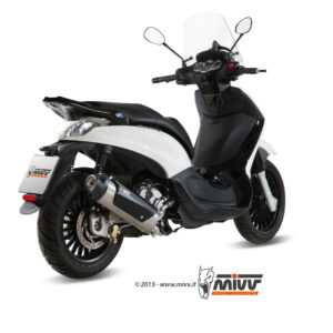 Mivv Full system 1x1 Urban St. Steel Piaggio Beverly 125 2014-16