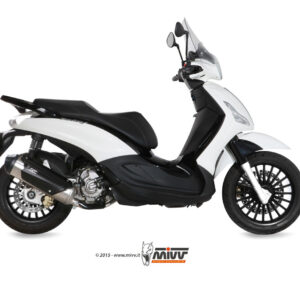 Mivv Full system 1x1 Urban St. Steel Piaggio Beverly 125 2014-16