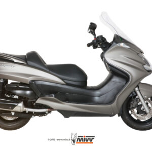 Mivv Full system 1x1 Urban St. Steel Yamaha Majesty 400 2007-14