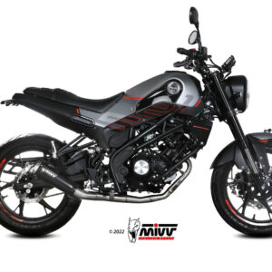 Mivv Full system 1x1 X-M1 Black Benelli Leoncino 125 2022-24