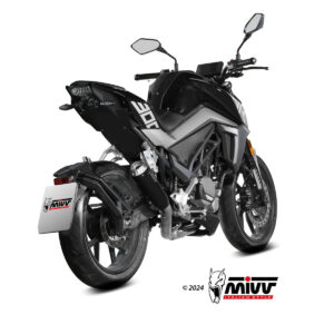 Mivv Full system 1x1 X-M1 Black CF Moto 300NK 2021-24