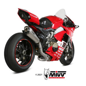 Mivv Full system 2x1 Delta Race Full titanium Ducati Panigale V4 2018-25
