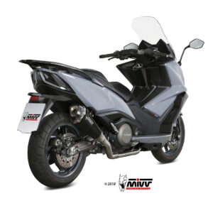 Mivv Full system 2x1 Delta Race St. Steel Kymco AK550 2017-20