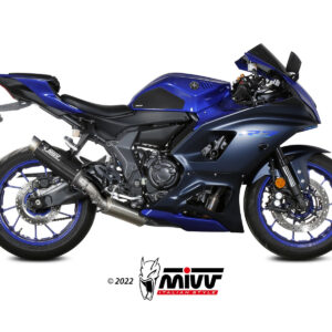 Mivv Full system 2x1 SR-1 Titanium Yamaha YZF R7 2022-24