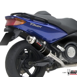 Mivv Full system 2x1 Oval St. Steel Yamaha T-MAX 500 2001-07