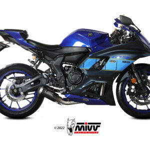 Mivv Full system 2x1 MK3 carbono Yamaha YZF R7 2022-24