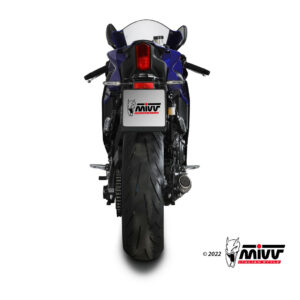 Mivv Full system 2x1 MK3 carbono Yamaha YZF R7 2022-24
