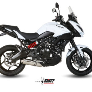 Mivv Full system 2x1 Oval St. Steel Kawasaki Versys 650 2015-20