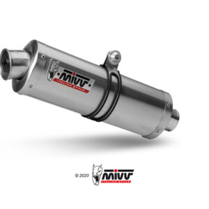 Mivv Full system 2x1 Oval St. Steel Yamaha T-MAX 500 2001-07