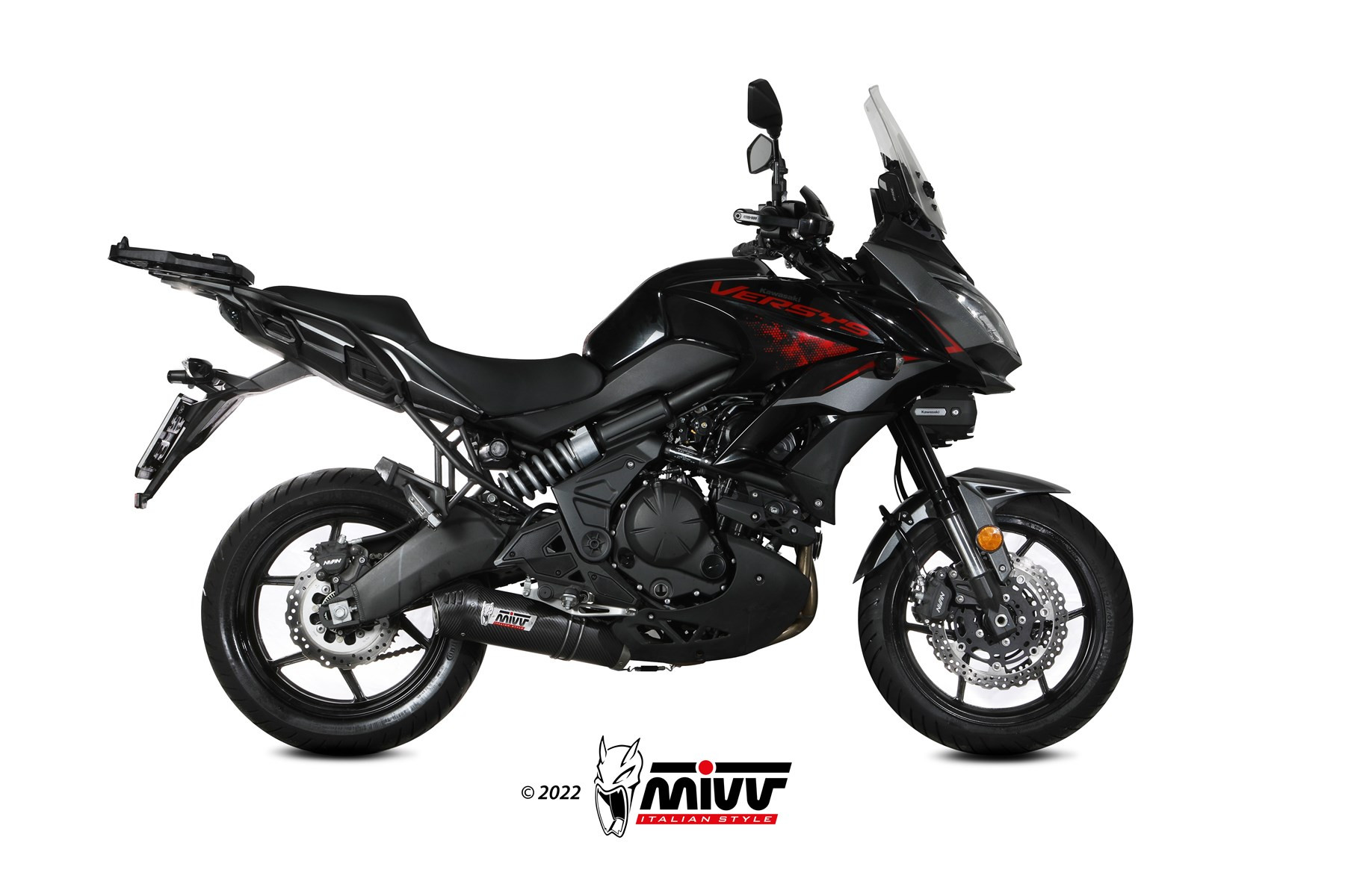 Mivv Slip-On Dakar St. Steel Husqvarna Norden 901 2022-25