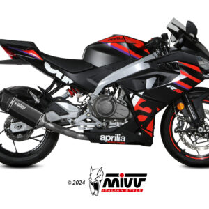 Mivv Full system 2x1 SR-1 Black Aprilia RS 457 2024-25