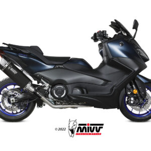 Mivv Full system 2x1 SR-1 Black Titanium Yamaha T-MAX 560 2022-25 (colector inox)