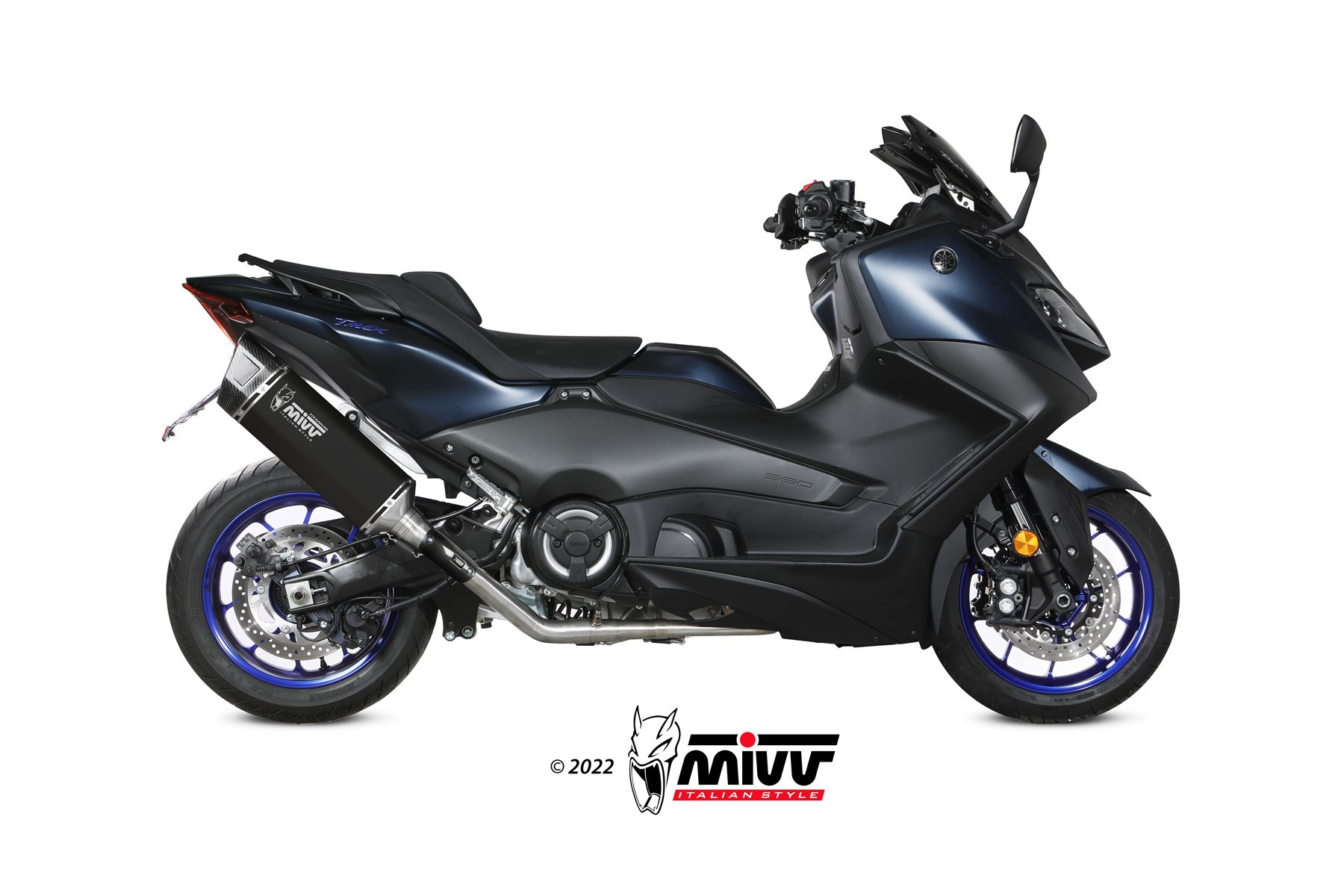 Mivv Full system 2x1 SR-1 Titanium Yamaha T-MAX 560 2022-24