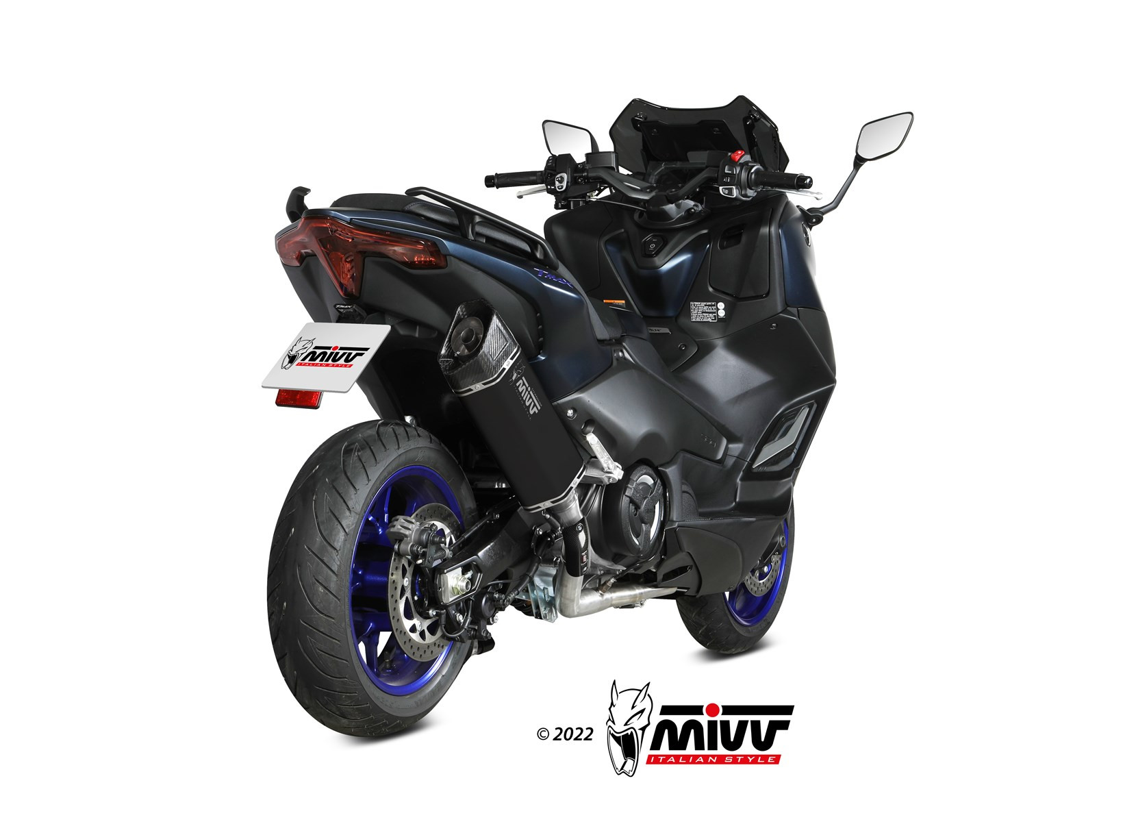 Mivv Full system 2x1 SR-1 Titanium Yamaha T-MAX 560 2022-24
