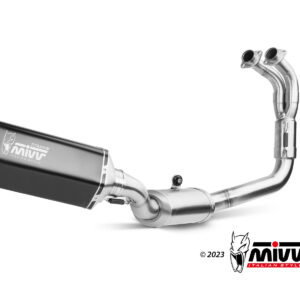 Mivv Full system 2x1 SR-1 Black Titanium Yamaha YZF R7 2022-24