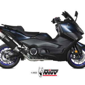 Mivv Full system 2x1 SR-1 Black Yamaha T-MAX 560 2022-25 (colector inox)