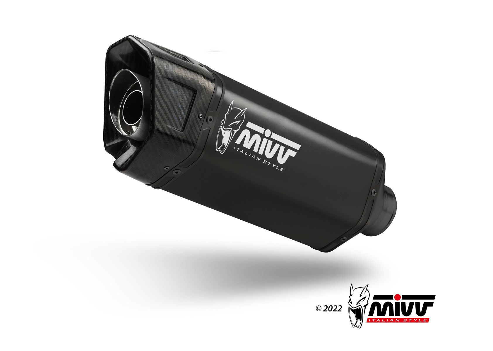 Mivv Full system 2x1 SR-1 Black Yamaha T-MAX 560 2025