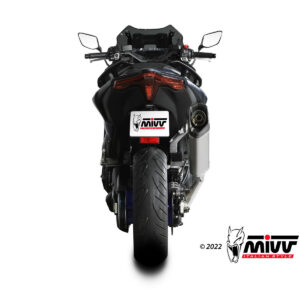 Mivv Full system 2x1 SR-1 Titanium Yamaha T-MAX 560 2022-24