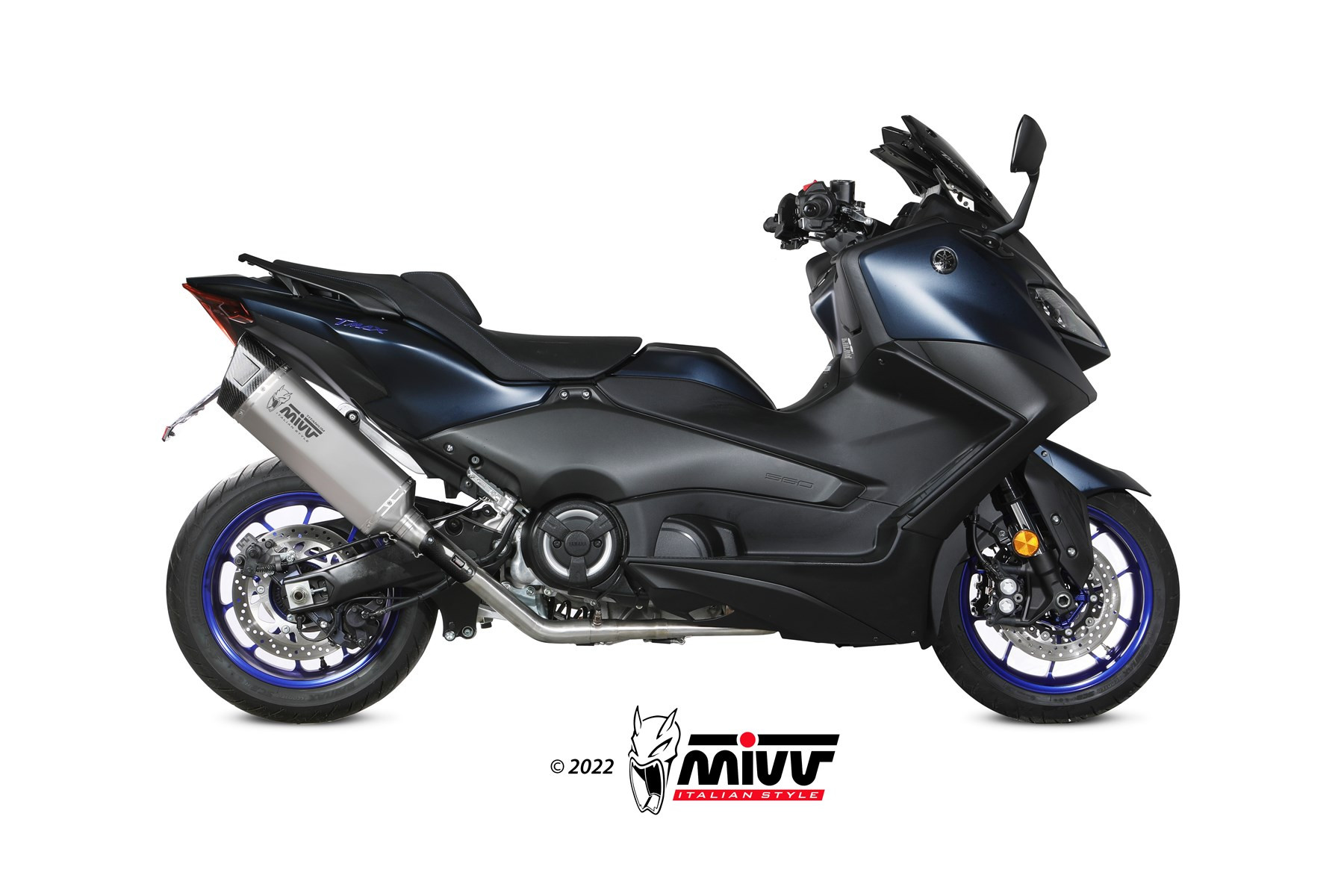 Mivv Full system 2x1 SR-1 Titanium Yamaha T-MAX 560 2022-24