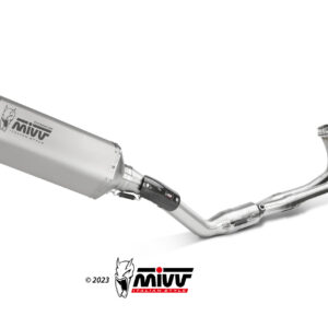Mivv Slip-On SR-1 Black Titanium Triumph Speed Triple 1200 RR / RS 2021-24