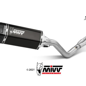 Mivv Full system 2x1 SR-1 black Yamaha T-MAX 560 2020-21