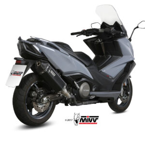 Mivv Full system 2x1 Speed edge black Kymco AK550 2017-20