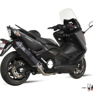Mivv Full system 2x1 Speed edge black Yamaha T-MAX 530 2012-16