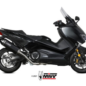 Mivv Full system 2x1 Speed edge black Yamaha T-MAX 530 2017-19