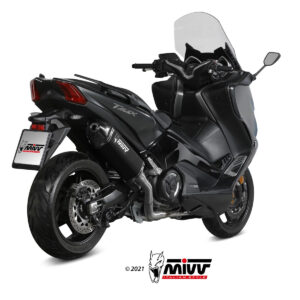 Mivv Full system 2x1 Speed edge black Yamaha T-MAX 530 2017-19