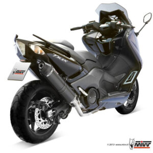 Mivv Full system 2x1 Stronger black Yamaha T-MAX 530 2012-16