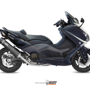 Mivv Full system 2x1 Stronger black Yamaha T-MAX 530 2012-16