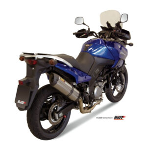 Mivv Full system 2x1 Suono St. Steel con tapa carbono Suzuki DL V-Strom 650 2004-06