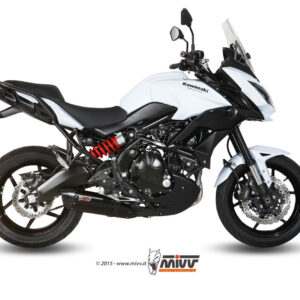 Mivv Full system 2x1 Suono black con tapa carbono Kawasaki Versys 650 2015-20
