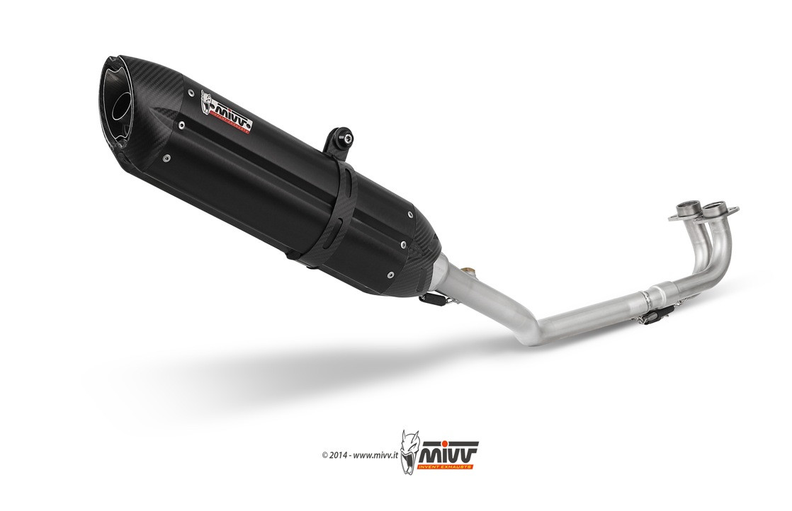 Mivv 2 Slip-On Oval St. Steel Yamaha XT 660 X/R 2004-16